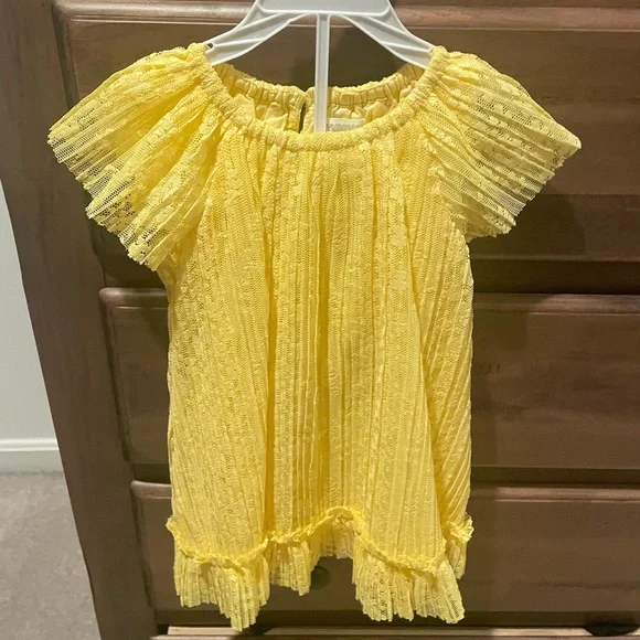 Gymboree | Dresses | Gymboree Yellow Lace Dress 218 Months | Poshmark